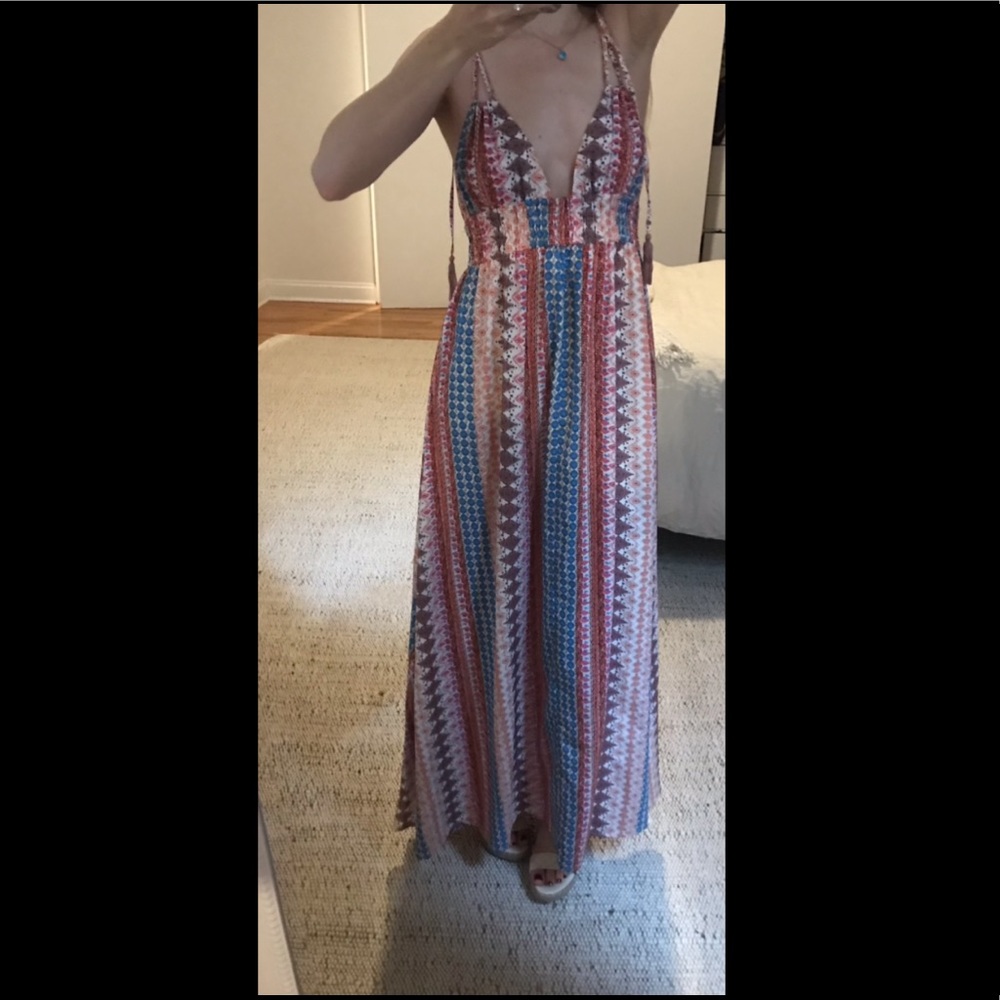 Fun, colorful maxi dress